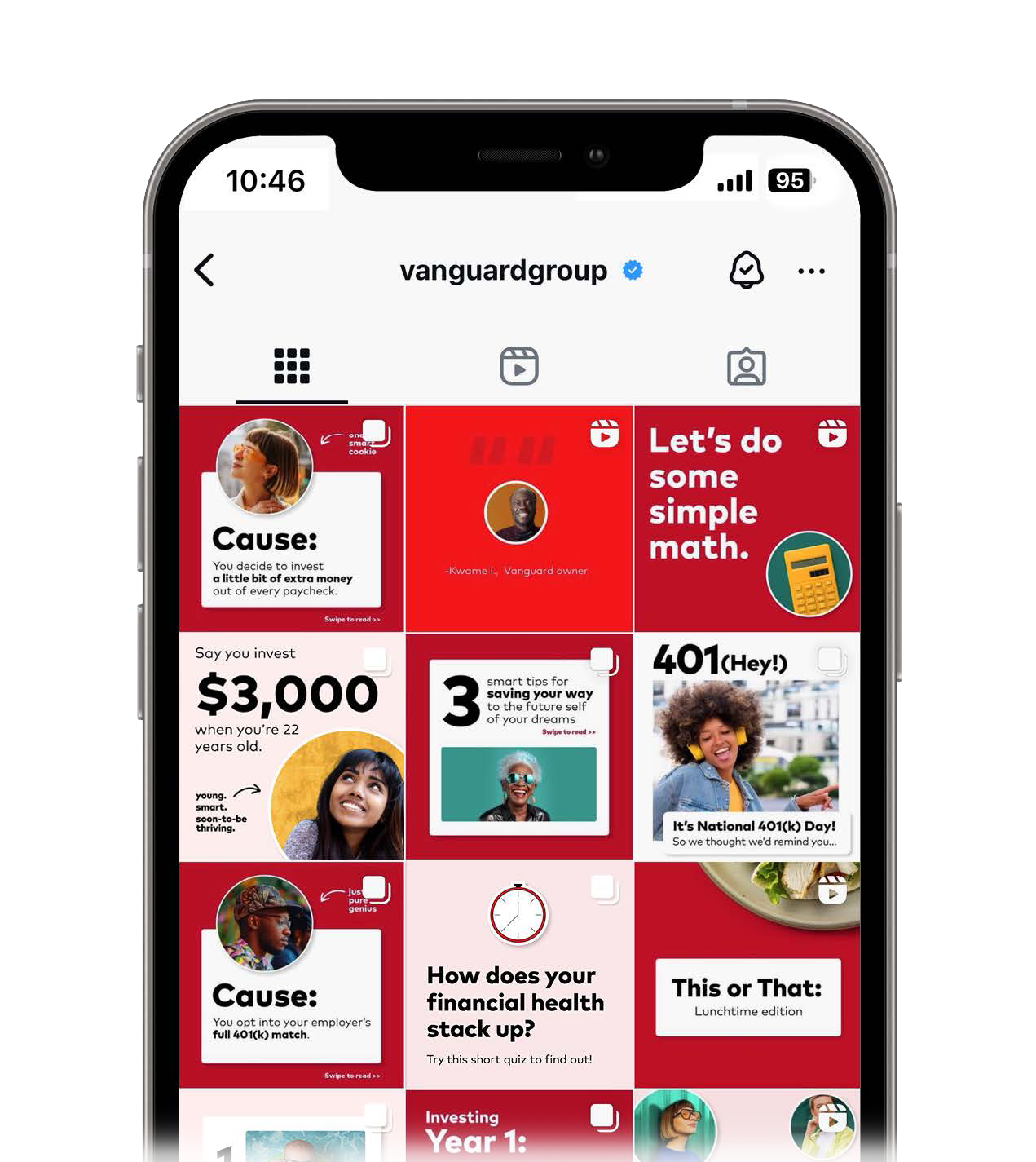 a very cool image of the IG grid after our refresh